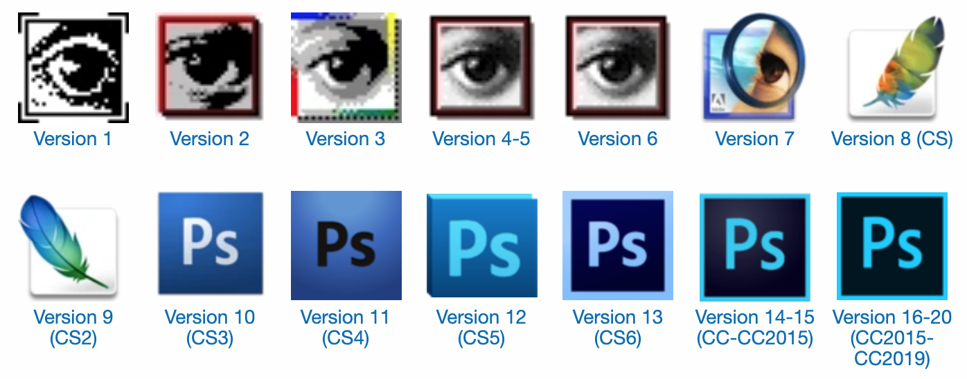 30 Years of Adobe Photoshop Design History - 101 Images ...