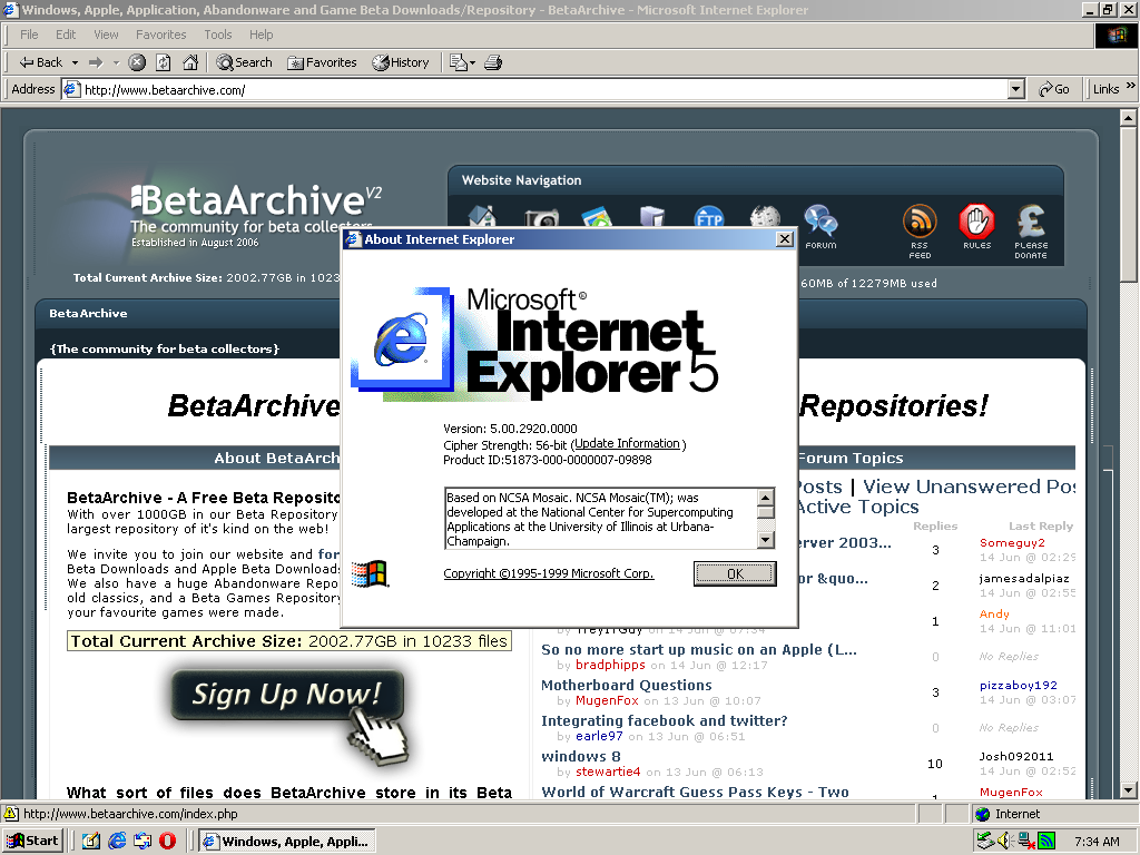 internet explorer for mac os x 10.7 5