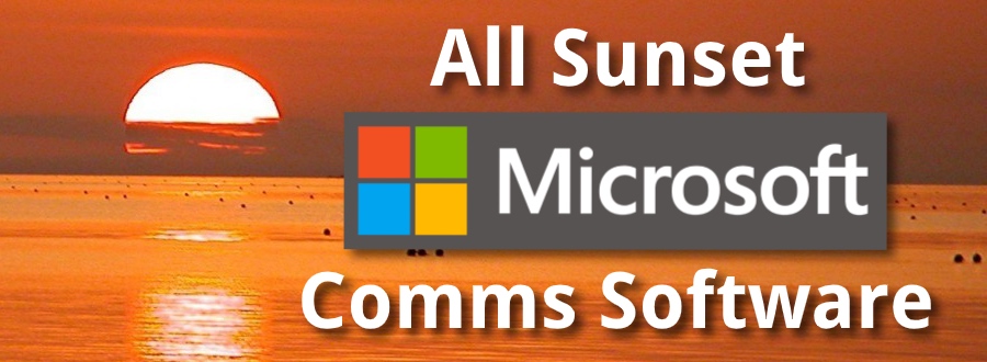 Discontinued Microsoft Communications Software