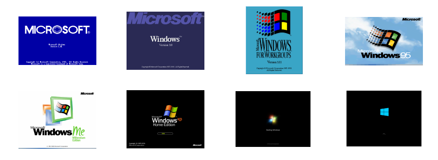 Microsoft Windows Title Screens Logo