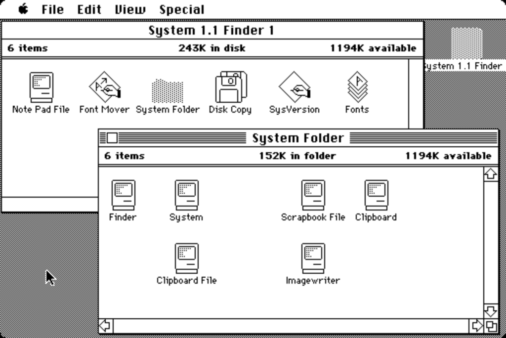 Apple Macintosh System 1 (1984 г.). Mac os System 1.0. Интерфейс Mac os. Macintosh Интерфейс. Точка 1.0 старая версия