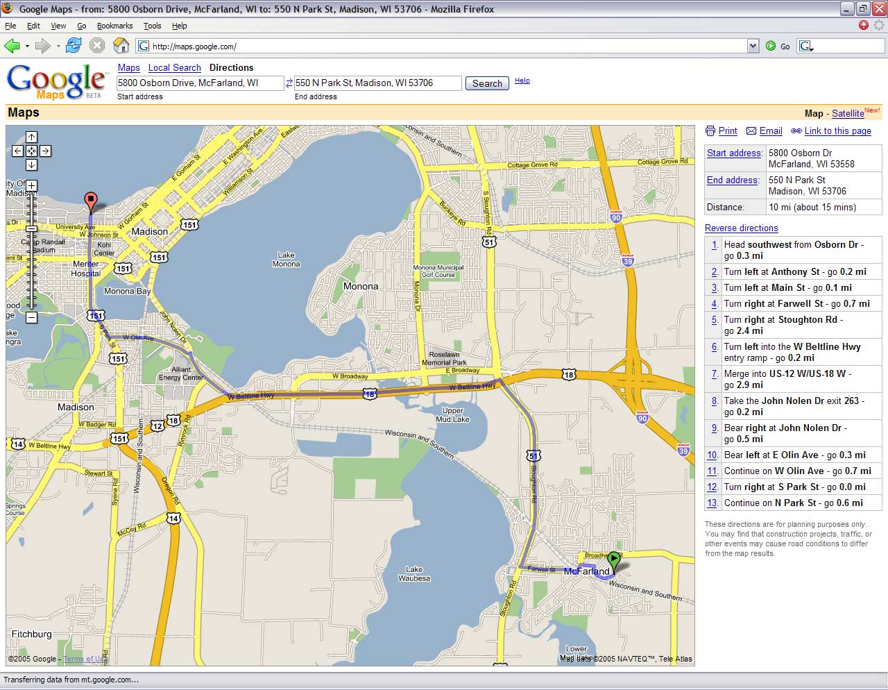 19 Years of Google Maps Website Design History - 48 Images - Version Museum